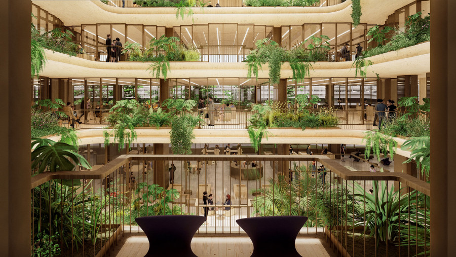 Heatherwick oficinas El Corte Inglés Castellana 69 (9)