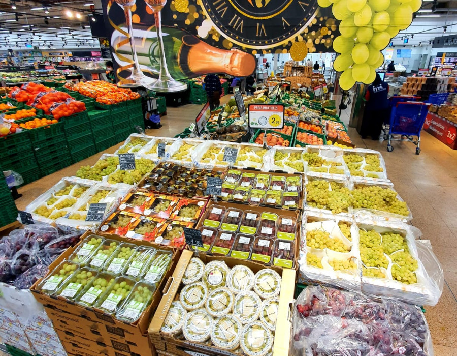 Uvas fin de año en Carrefour 1