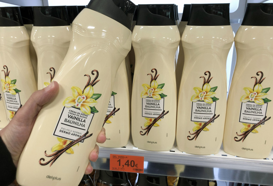 El Gel de Baño de Vainilla Deliplus, en el lineal de Mercadona