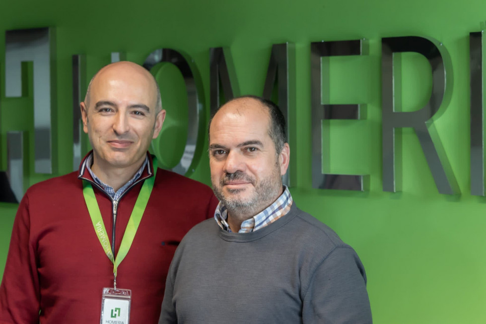 Fernando Sánchez y Juan Carlos Preciado, fundadores de Homeria