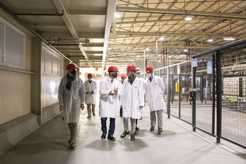 Visita Ministra   Fábrica MARS Arévalo (3)