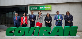 Ministra Comercio en Covirán 1