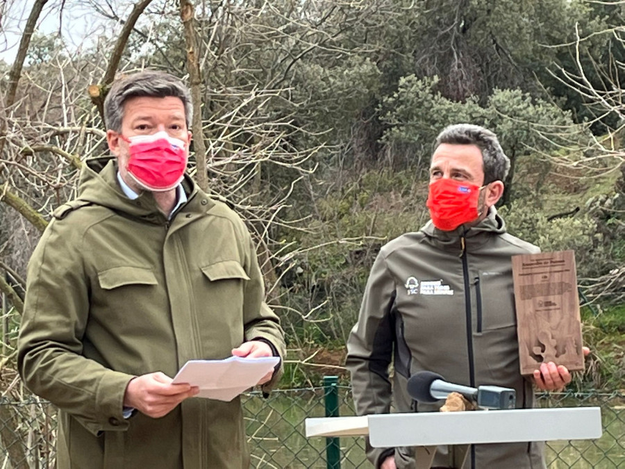 Foto prensa Alexandre de Palmas por segundo año consecutivo embajador de los bosques