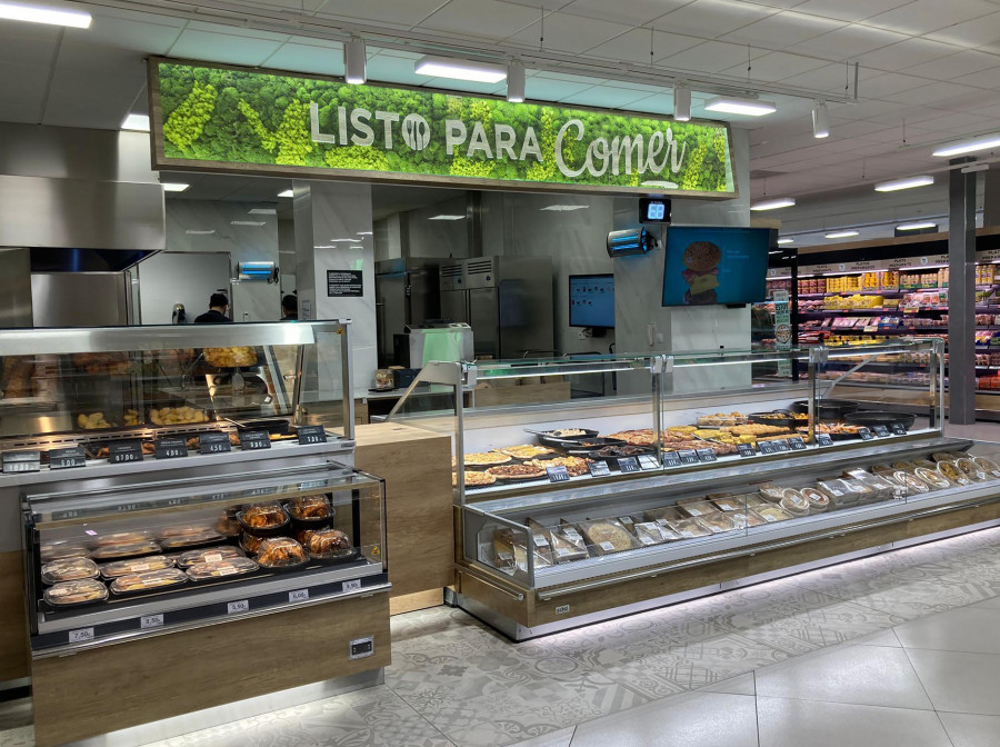Sección Listo para Comer con el libre servicio en España