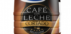 Botella Café cortado