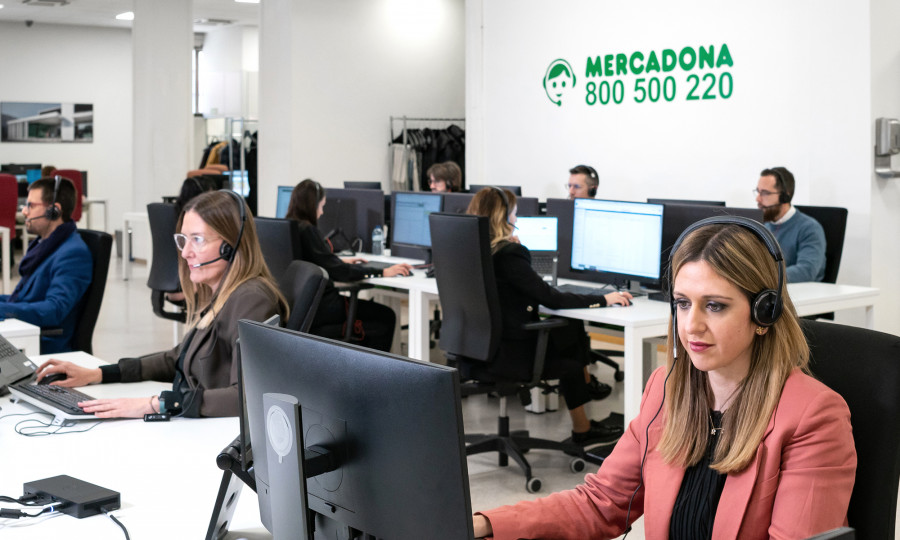 Equipo de Atención al Cliente de Mercadona.