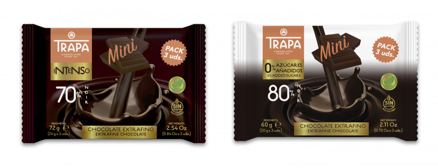 80051   80061 PACK 3 UDS CHOCOLATINAS MINI