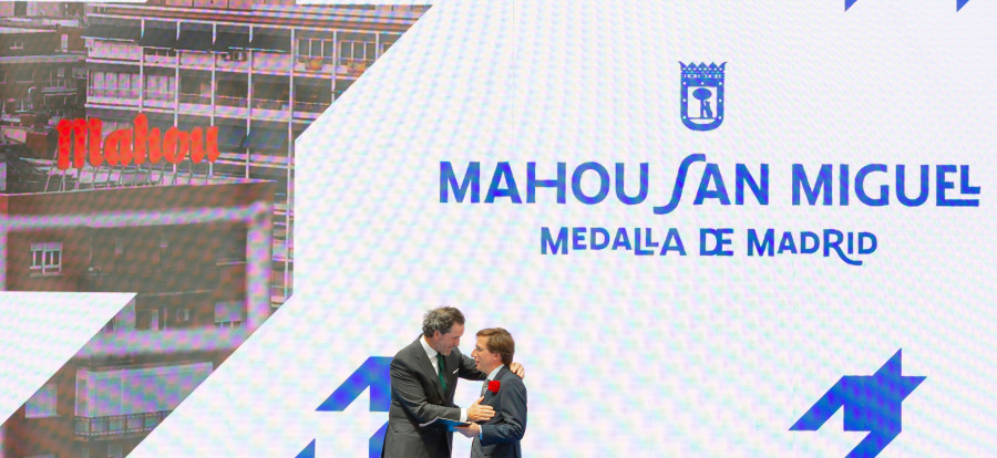 Img mahou san miguel condecorada con la medalla de madrid por su trayectoria profesional 602