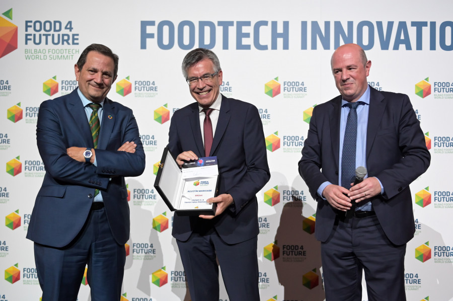 Food 4 Future reconoce a Agustín Markaide po r su trayectoria profesional