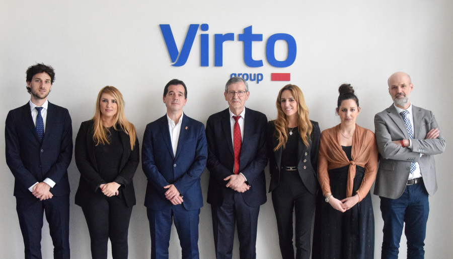 Juan Virto, Marta Virto, Mikel Irujo, Javier Virto, Sara Virto, Eva Virto y Pablo Ayesa