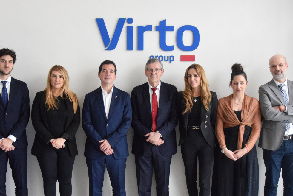 Juan Virto, Marta Virto, Mikel Irujo, Javier Virto, Sara Virto, Eva Virto y Pablo Ayesa
