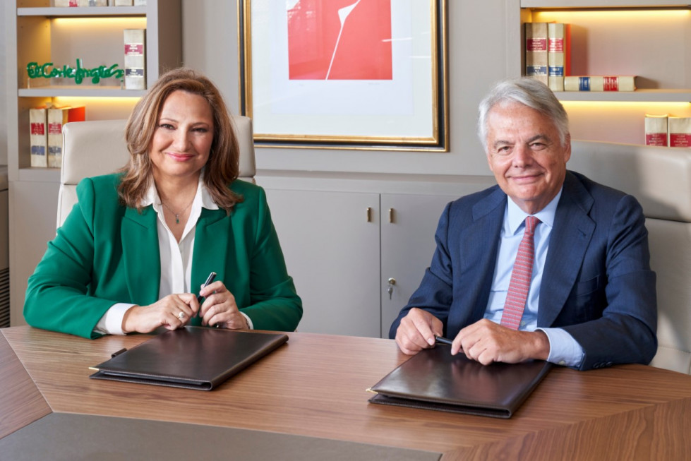 Marta Álvarez presidenta de ECI Ignacio Garralda presidente de MutuaMadrileña