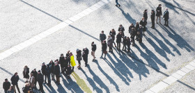 Man person people crowd shadow winter sport 46458 pxhere