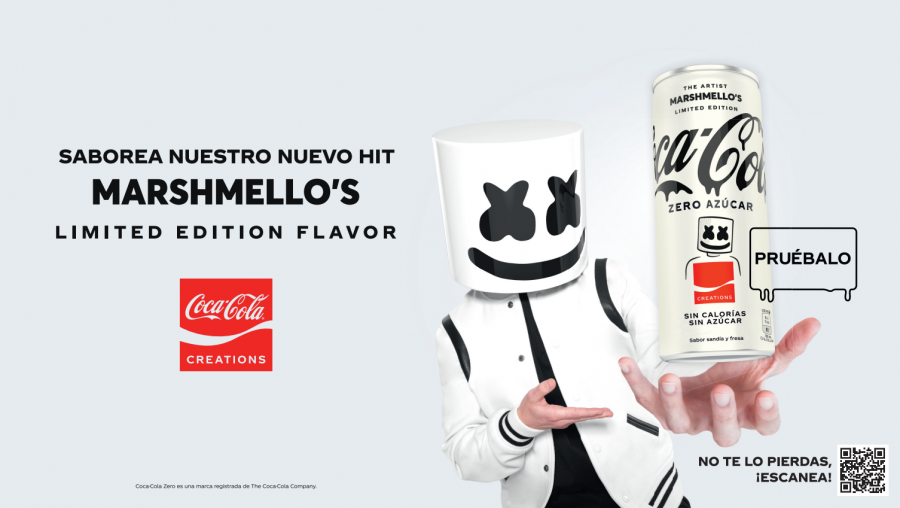Coca Cola Marshmello