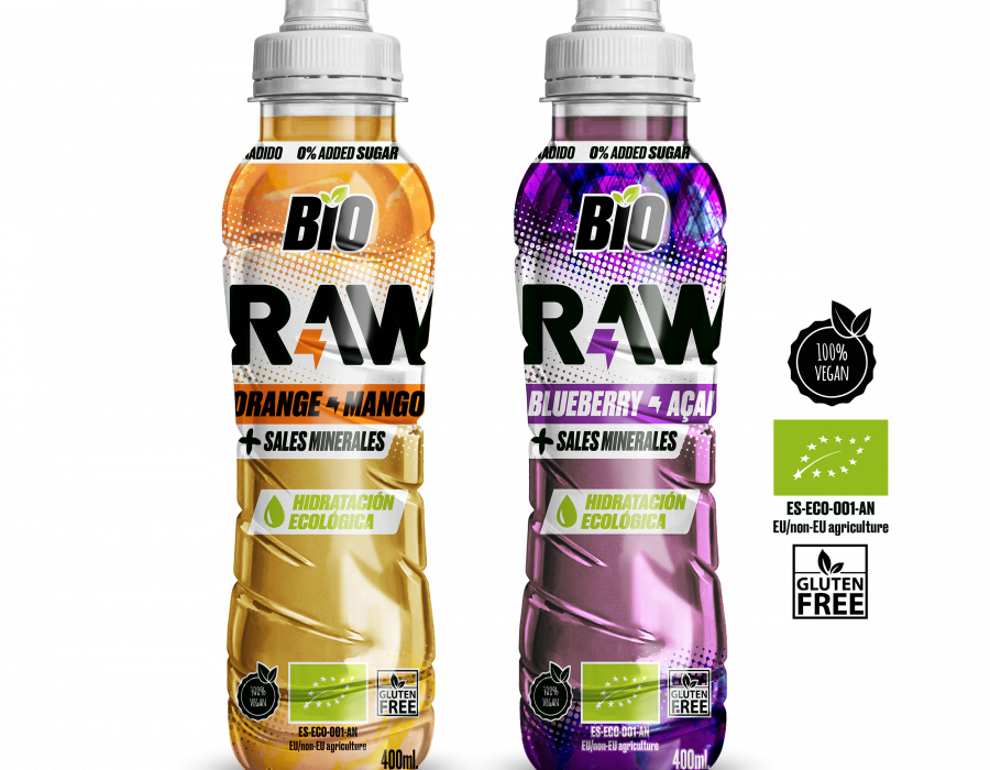 NARANJA Y AÇAI 400ml RAW
