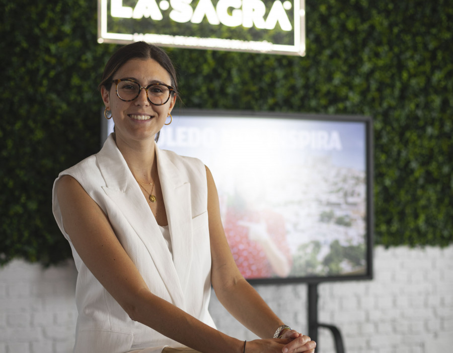 Marta Menéndez Marketing Manager Cerveza LA SAGRA