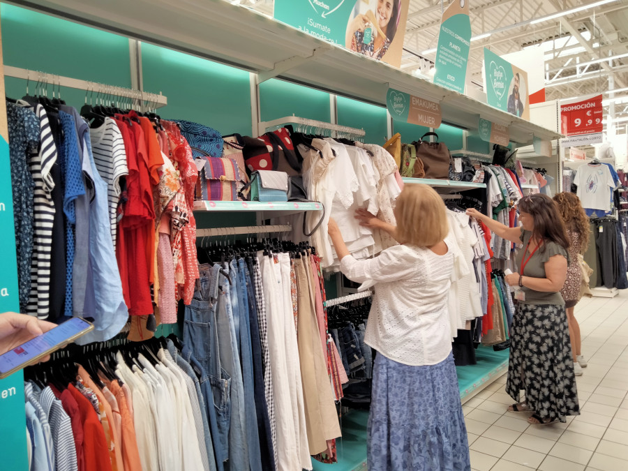 Guardería Deducir Educación escolar Alcampo y Moda re- impulsan un nuevo córner de ropa de segunda mano en  Euskadi