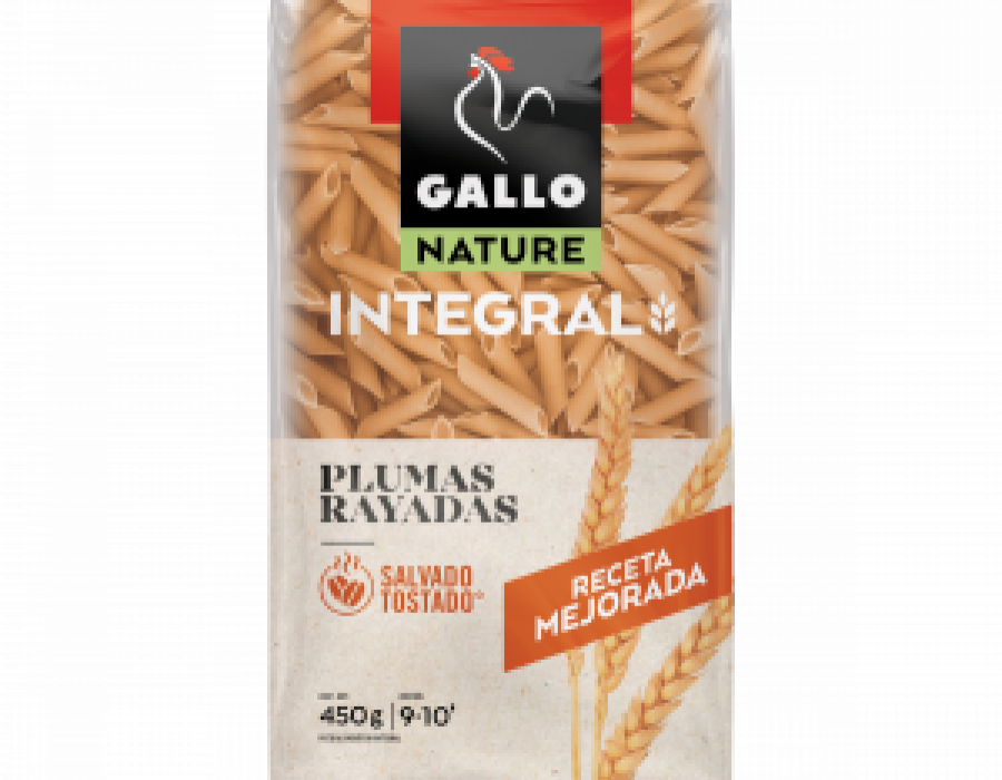 Pastas Gallo crea una nueva pasta integral con más fibra