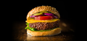 CC BY Mosa Meat burger 1 credit Mosa Meat