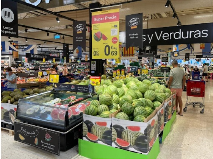 Carrefour baja hasta un 40% el precio de sandía