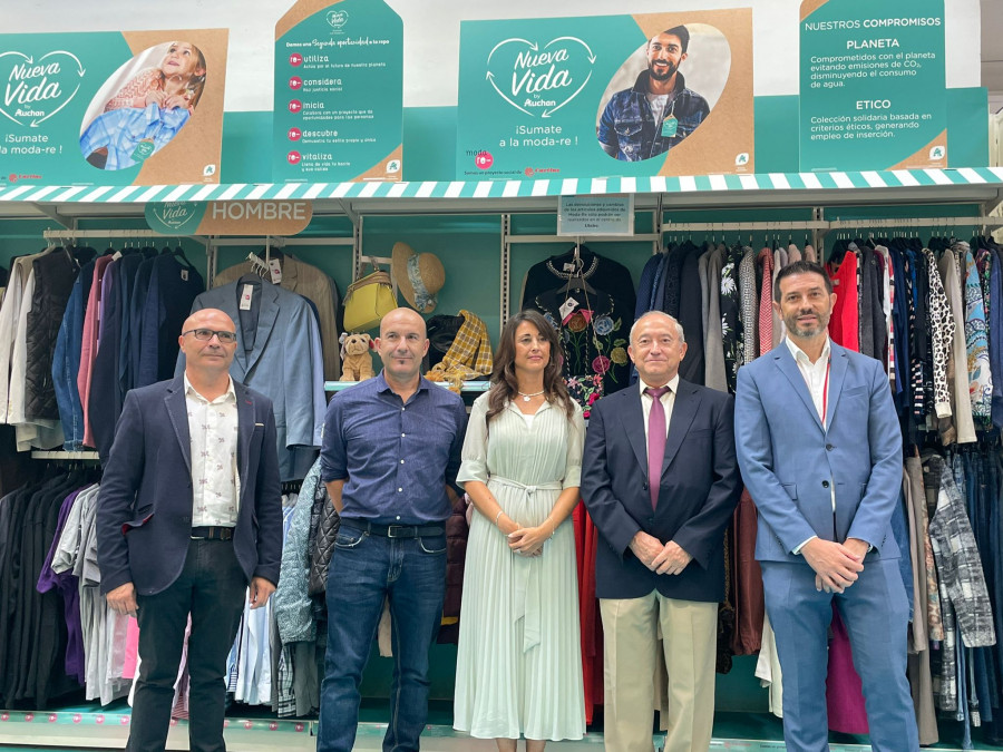 Alcampo y Moda re- impulsan el primer ropa de mano en Zaragoza