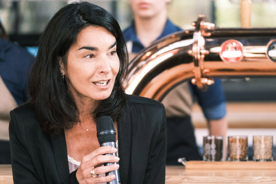 Carmen Ponce, directora de Relaciones Corporativas y Sostenibilidad de HEINEKEN España y presidenta de la Fundación Cruzcampo
