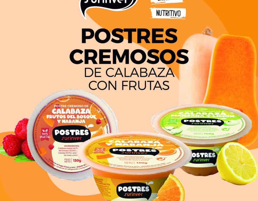 Mini SURINVER   Postres cremosos