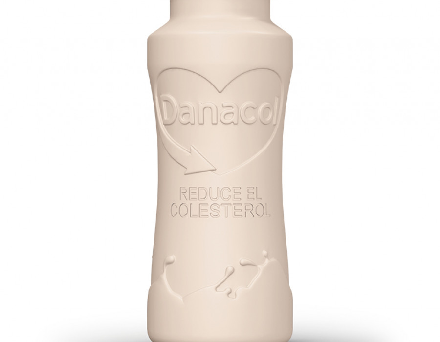 Danacol sin etiqueta danone 1
