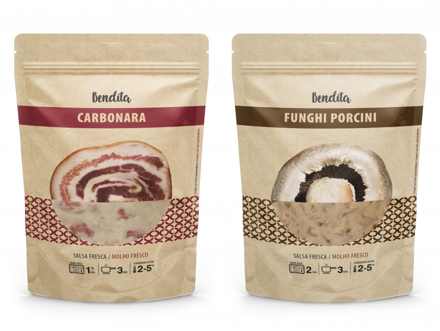 Las nuevas salsas para pasta Bendita, del fabricante de productos de alimentacion Benfood, llegan a los lineales de Mercadona