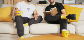 Marc Coloma and Bernat Añaños, cofundadores de Heura