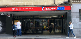 La nueva tienda de Eroski en Puerta de Toledo.