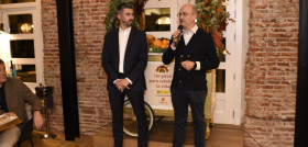 Jordi Montfort, secretario general de Avianza y José Miguel Herrero, director general de Industria Alimentaria dando la bienvenida al evento (1)