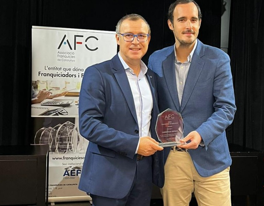 Foto prensa premio Carrefour Express A.Franquicias Cataluña I