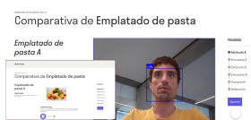 NdP Ejemplo de test A B Comparativa de Emplatados de Pasta