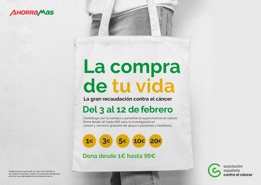 Imagen de la campaña La compra de tu vida Ahorramas1