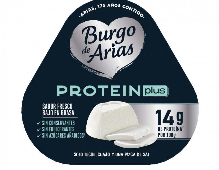 BURGO DE ARIAS PROTEIN PLUS 3x70g sin fondo
