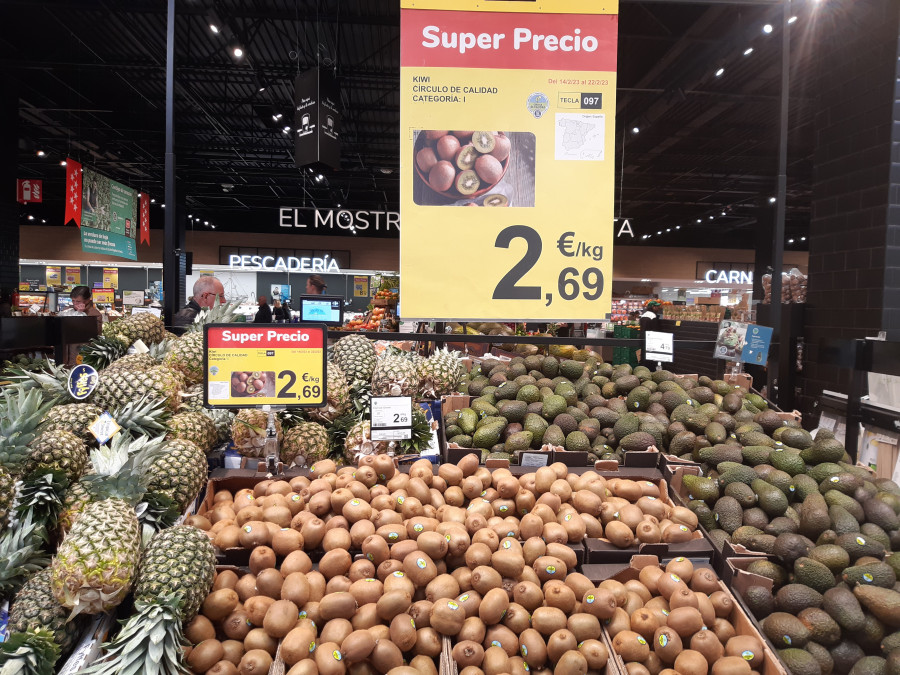 Kiwi origen España en Carrefour