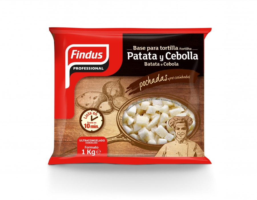 Findus Food Services Base para tortilla de patatas y cebolla