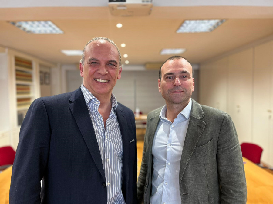 2023.03.30. Izquierda Carlos Díaz (Vicepresidente). Derecha Raúl García (Presidente)