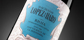 Vino San Vicente López de Haro detalle