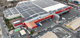La central logística de SPAR Gran Canaria en El Goro ha completado su planta fotovoltaica