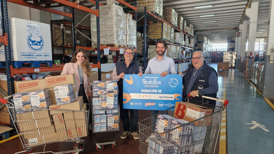Entrega Banco de Alimentos de Vigo