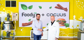 Gonzalo Agorreta, Ceo de Foodys y Patxi Larumbe, fundador y Ceo de Cocuus