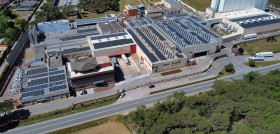 Foto placas solares Puratos España