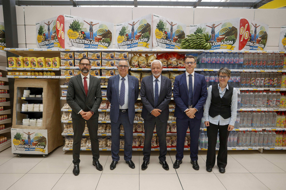 De izq. a dcha. José Miguel González, José Carlos Francisco, Javier Puga, Aridani Ramírez y Sandra Hernández