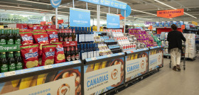 Interior ALDI Lanzarote