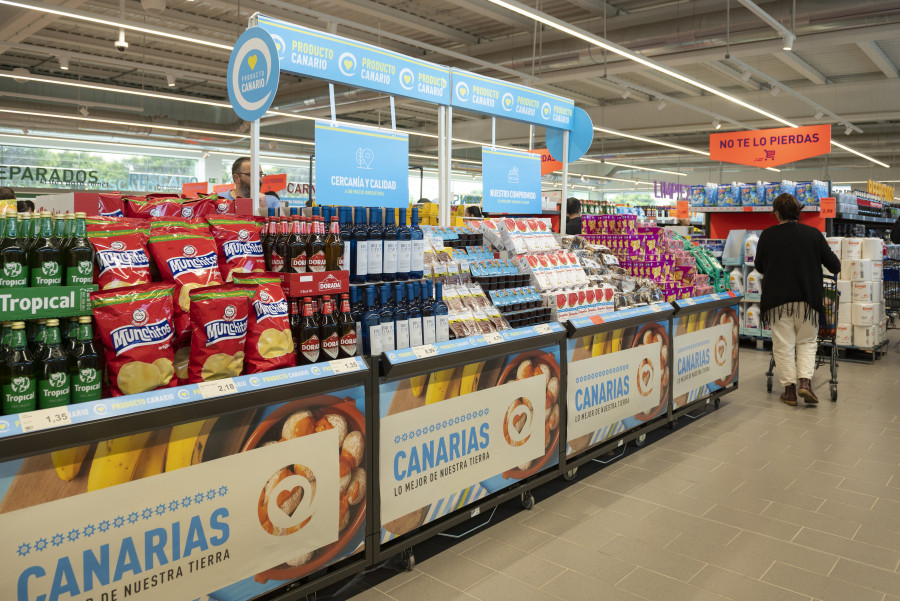 Interior ALDI Lanzarote
