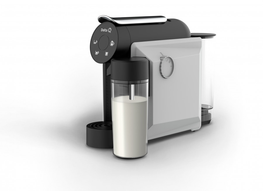 Delta Cafés lanza su cafetera más compacta con sistema de leche integrado