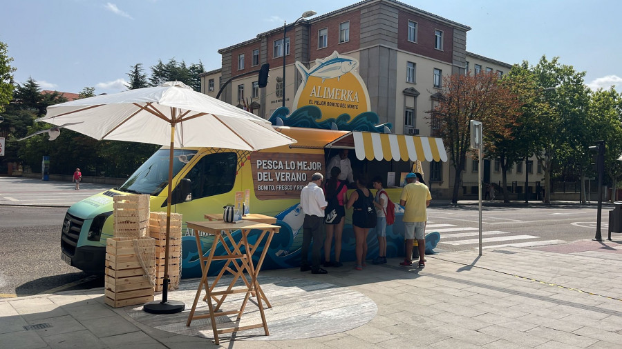 Food Truck en la plaza de La Marina (Zamora)