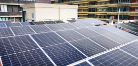 Instalación fotovoltaica en la tienda HiperDino Triana